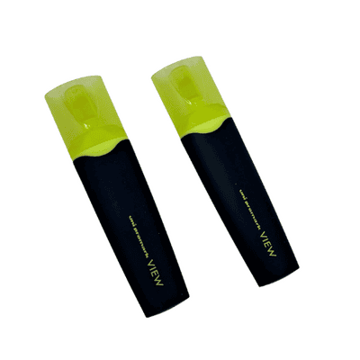 Japanese highlighter - yellow