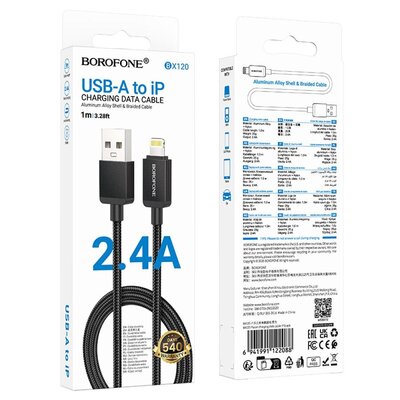 Charging and data transfer cable - 2.4A