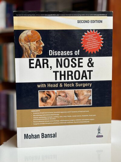 Diseases of Ear, Nose & Throat with Head & Neck Surgery
