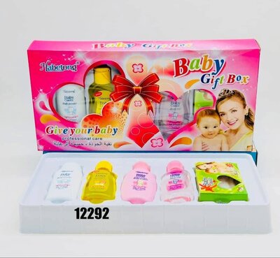 بكج Baby Gift Box Habetong وردي للبنوتات