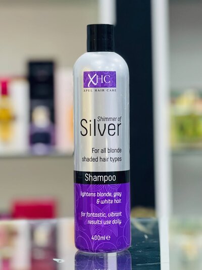 Silver hair shampoo