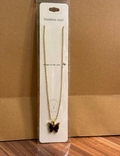 Butterfly chain - Black
