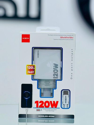 MoXoM Home Charger - Type-C 120W