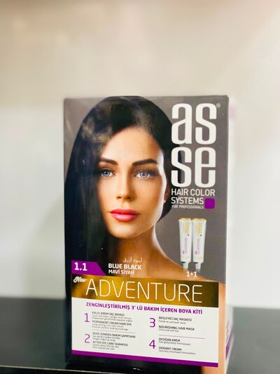 صبغة AS SE Adventure 1.1  BLUE BLACK