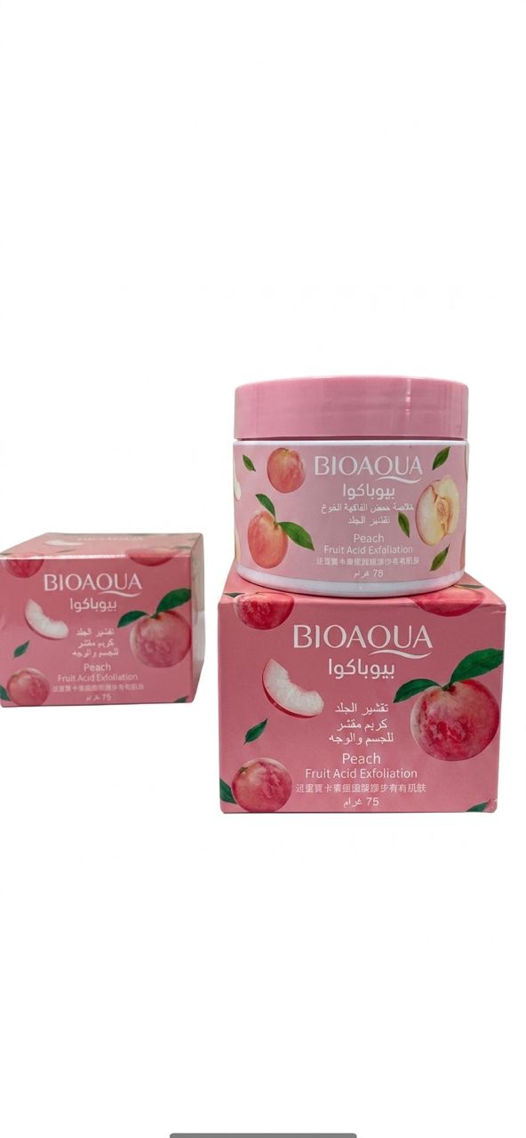 SADOER nourishing face cream with peach and lactobacillus