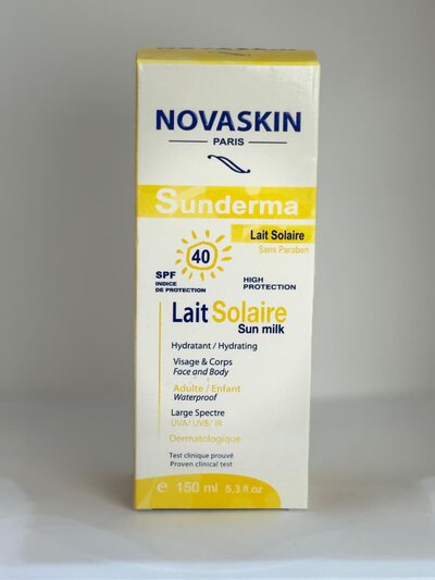 Novaskin sunderma lait solaire