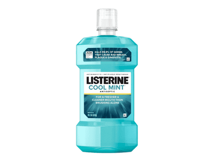 Listerine Cool Mint Mouthwash - listerine mouthwash
