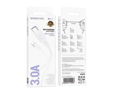 Borofone BX111 Fast Charging and Data Transfer Cable