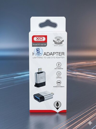 XO NB186 Lightning to USB OTG Adapter