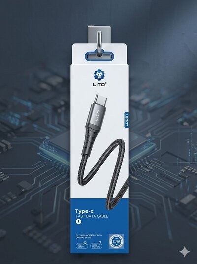 Type-C Fast Charging and Data Transfer Cable