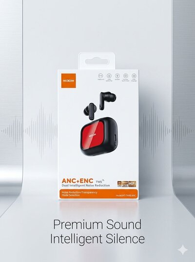 Moxom MX-TW80 ANC Wireless Earbuds