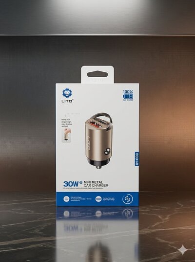 Mini Metal Car Charger