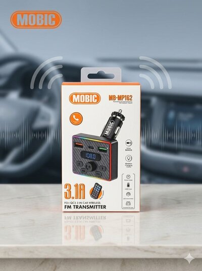 Wireless Car MP3 Player and FM Transmitter