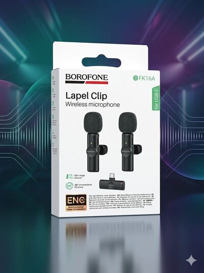 Dual wireless microphone device - BFK16A