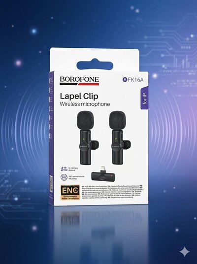 Dual wireless microphone - BOROFONE