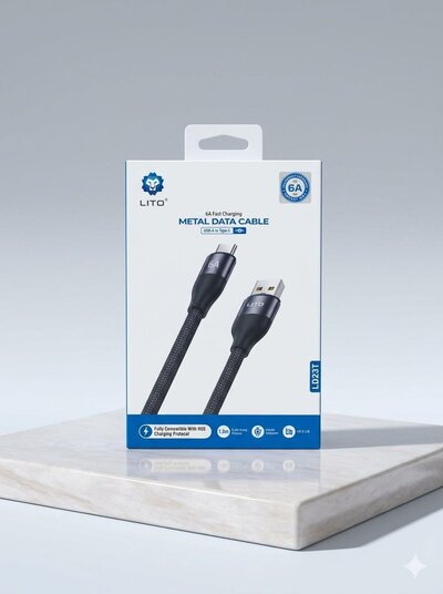Fast charging and data transfer cable - Lito LD23T
