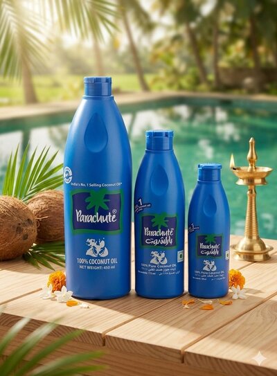 زيت جوز هند باراشوت (Parachute 100% Pure Coconut Oil) 200ml
