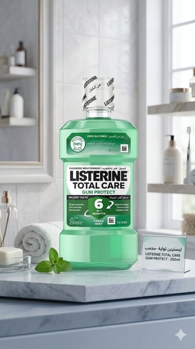 غسول الفم "Listerine Total Care" (بالمسواك)