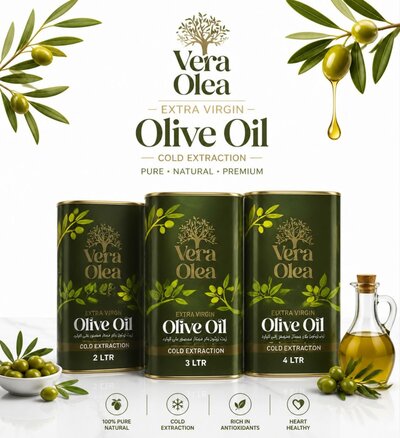 Olive oil metal can - 4L
