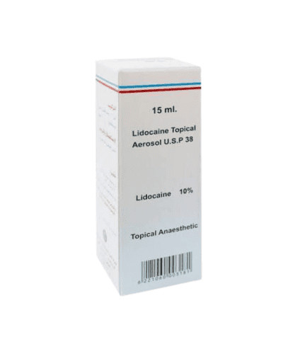 Lidocaine spray