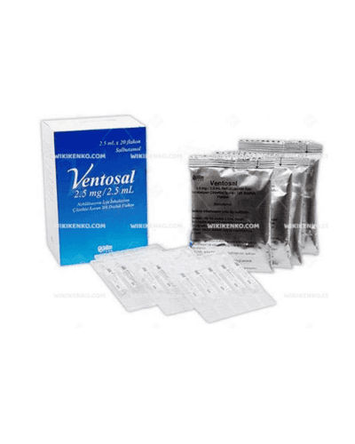 Ventosal 2.5 mg/2.5 ml - box