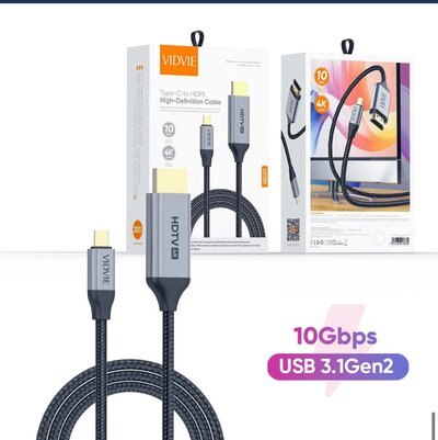 VIDVIE HD01 Type-C to HDMI Cable