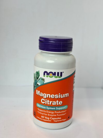 Magnesium citrate NOW