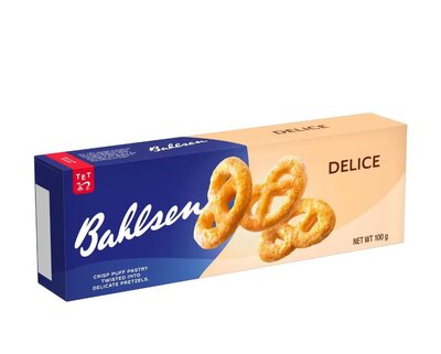 Crispy puff pastry biscuits