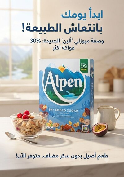 Breakfast flakes - Fruits
