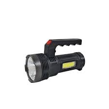 Rechargeable flashlight - black