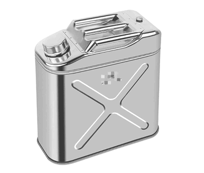30L iron bin