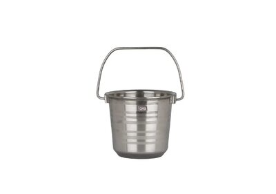 12 steel bin - with lid