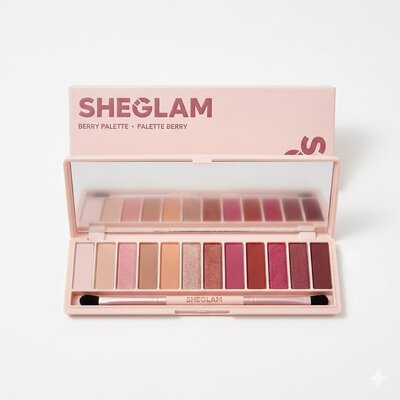 Berry eyeshadow palette by Sheglam