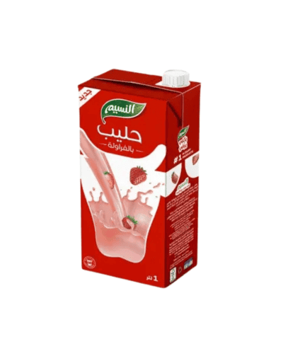 حليب النسيم فراولة- لتر