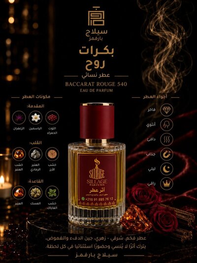 عطر بكرات روج - 50 مل