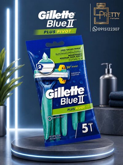 شفرات حلاقة رجاليه Gillette PLUS PIVOT