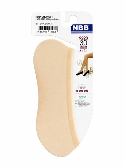 جورب نسائي nbb قدم