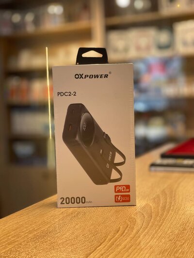 20000mAh Power Bank - Fast with Adapters