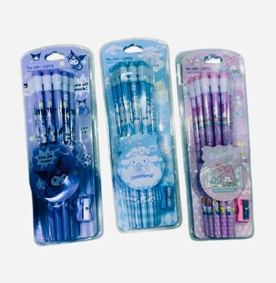 T1648 Pencils - Dark Blue