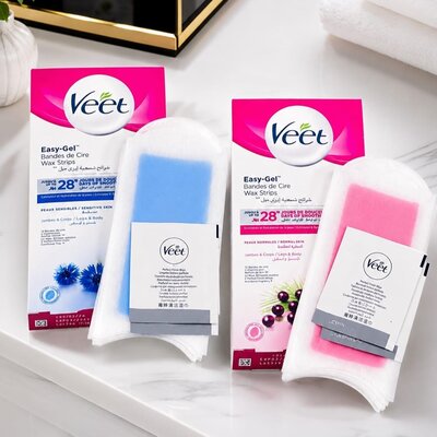 Veet Wax Strips - Pink