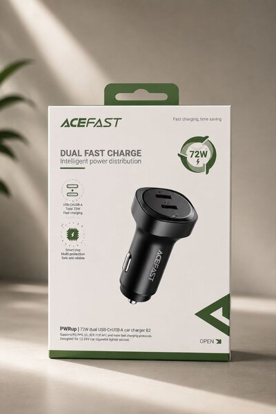 ACEFAST dual-port fast car charger