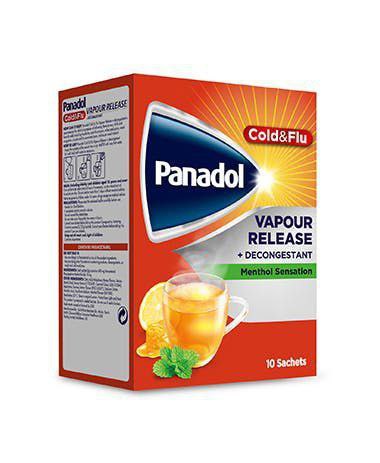 Panadol Cold & Flu sachets - strip