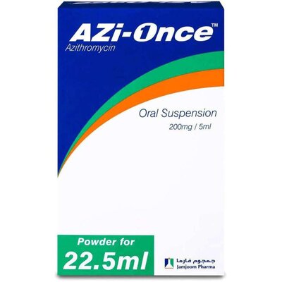 Antibiotic Azithromycin - 200mg/5ml