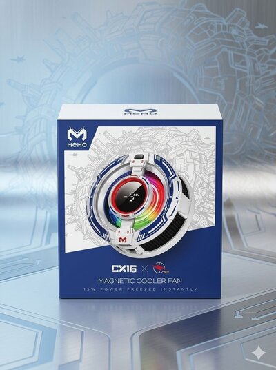 Memo CX16 Magnetic Cooler Fan