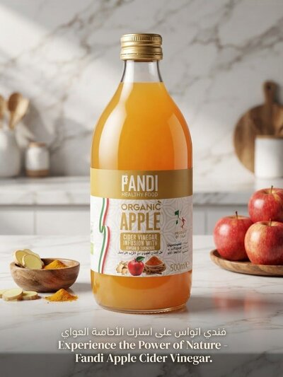 Fandi organic apple cider vinegar - 50ml
