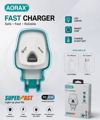 شحن ايفون AORAX