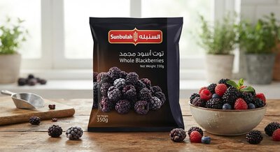 Frozen blackberries