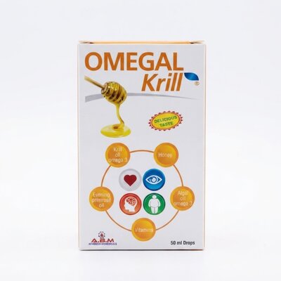 مكمل غذائي OMEGAL Krill Drops