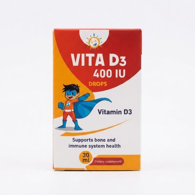 مكمل غذائي على شكل قطرات-VITA D3