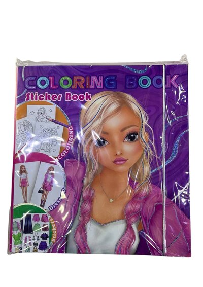 Coloring and Sticker Book T-2196